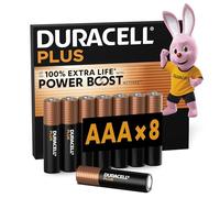 MINISTILO AAA PLUS POWERBOOST - BLISTER 8 BATTERIE LR03/MN2400-MELDU0213 DURACELL
