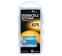 30 pile batterie per apparecchi acustici DURACELL ACTIVAIR mod. 675 blu PR44 5pz