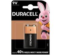 Batteria da 9 V Duracell 6LF22 9 V MN1604 (K1) Basic - CELL ALCALINE BLISTER 1 PC (6LF229VMN1604 (K1))
