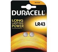 Duracell BATTERIA A BOTTONE ALCALINA LR43 1,5V CONFEZIONE 2 PEZZI