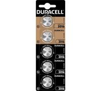 Duracell Batteria a bottone CR 2016 3 V 5 pz. 90 mAh Litio Elektro 2016