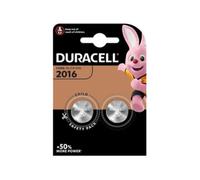 DURACELL BATTERIA A BOTTONE CR2016 BL 2 PZ