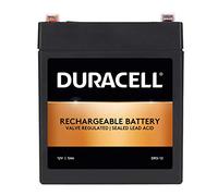 Duracell Batteria al piombo originale DR5-12 con valvola regolata, 12 V, 5 Ah, sostituisce NP5-12, NP5-12T, LSLA5-12, HSC12-5, LP12-5.0