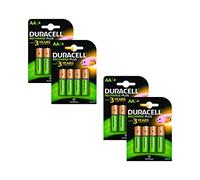 Duracell Batteria ricaricabile 1300 mAh AA x 16