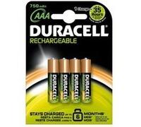 Duracell, batteria ricaricabile Plus AAA (NiMH, universale, AAA, verde, -10-50 °C, 5-30 °C)