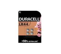 Duracell Specialty LR44 - Batterie alcaline a bottone, confezione da 4