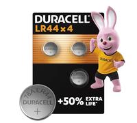 Duracell Specialty LR44 - Batterie alcaline a bottone, confezione da 4