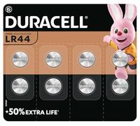 Duracell Batterie LR44 (confezione da 8) (A76) Pile alcaline specialistiche da 1,5 V - +50% EXTRA DURATA- Per l’utilizzo in termometri digitali, calcolatrici, torce, orologi da polso