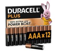 MINISTILO AAA PLUS POWERBOOST - BLISTER 12 BATTERIE LR03/MN2400-MELDU0223 DURACELL