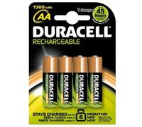 Duracell 4 LR06 1300mAh Batteria ricaricabile Nichel-Metallo Idruro (NiMH)