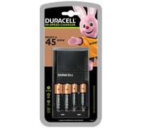 Duracell Caricabatterie 45 minuti + 2xAA, 2xAAA