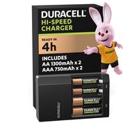 Duracell Caricabatterie Rapido 4 Ore Confezione da 1 Caricatore Universale per