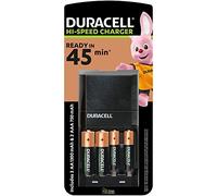 Duracell Caricabatterie 45 minuti + 2xAA, 2xAAA