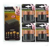 DURACELL CEF22 caricabatterie per pile ricaricabili AA AAA C D 9V scegli lotti