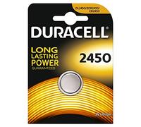 DURACELL Confezione da 5 batterie a bottone al litio CR2450 3 Volt Blister da 1
