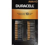 Duracell - CopperTop AAA Alkaline Batteries - Long Lasting, All-Purpose Triple A Battery for Household and Business - 40 Count