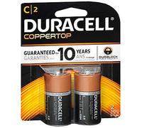 Duracell Coppertop - Batterie C, 2 ct, 2 pezzi