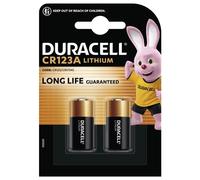 Duracell CR123 Batteria per fotocamera CR-123A Litio 1400 mAh 3 V 2 pz.