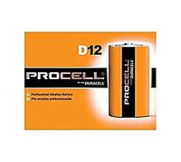 DURACELL D12 PROCELL - Batteria alcalina professionale, 12 pezzi