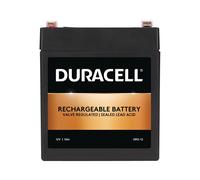 Duracell Batteria al piombo originale DR5-12 con valvola regolata, 12 V, 5 Ah, sostituisce NP5-12, NP5-12T, LSLA5-12, HSC12-5, LP12-5.0