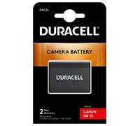 Duracell DRC2L Batteria per Canon NB-2L, 7.4 V, 650 mAh, Nero