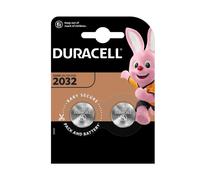 DURACELL - DU22B2 - Micropila DL2032 - 3V - a pastiglia - litio - Duracell - blister 2 pezzi - 87227 - Conf. da 1 Pz. - DU22B2