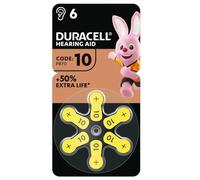DURACELL EASY TAB10 GIALLO - BLISTER 6 BATTERIE DA10-MELDU78R1 DURACELL