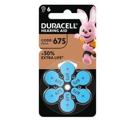 60 DURACELL 675 PR44 ACTIVAIR Batterie Protesi Pile per Apparecchi Acustici