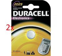 Duracell electronics CR Serie 3 V Litio CR1616/CR1620/CR2016/CR2025/CR2032/CR2430/CR2450 (2 X CR2025)
