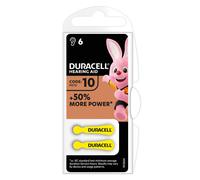 Duracell Hearing Aid, “10”, 6 pz