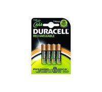 Duracell HR3-B batteria per uso domestico Batteria ricaricabile Mini Stilo AAA Nichel-Metallo Idruro [NiMH] (Duracell Rechargea