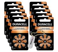Duracell Misura 312 Activair Senza PR41 P312 Hearing Aiuto Batterie (80 Pack) +