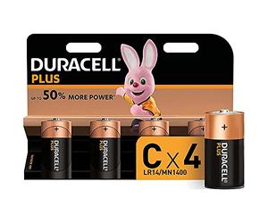 Duracell MN1400B4 - Plus Power C Size 4