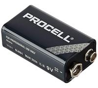 Duracell Batterie Alcaline PROCELL E-Block 9V 6LR61 - Conf. 10 pezzi