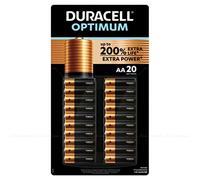 Duracell Optimum - Batterie AA, confezione da 20