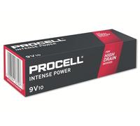 TRANSISTOR 9V PROCELL INDUSTRIAL INTENSE - SCATOLA 10 BATTERIE 6LF22/PROCELL-MELDU0049 DURACELL