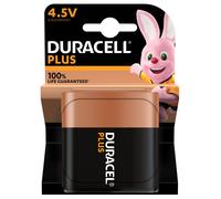 Duracell PILA ALCALINA SERIE PLUS 1 PZ. PIATTA 4,5 V 10 PZ
