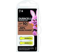 Duracell PILA PER APPARECCHI ACUSTICI 10 6 PZ. 10 CF