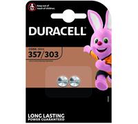 Duracell PILA SILVER OXIDE SPECIALISTICA BOTTONE 357/303 2 PZ. 10 CF