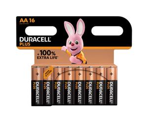 Duracell Plus 100 AA B16 x10 Duracell