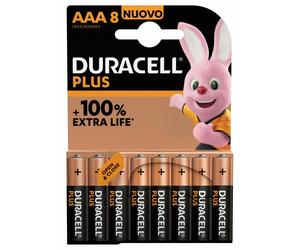 Duracell Plus 100 AAA B8 x10