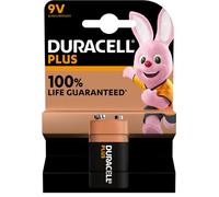 (10 Confezioni) Duracell Plus Batterie 1pz 9V Transistor 6LR61 MN1604 9V