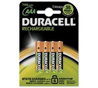 Duracell Plus-Batterie ricaricabili AAA ricaricabili universali,-10-50°, 30 °C, AAA, NiMH, colore: verde