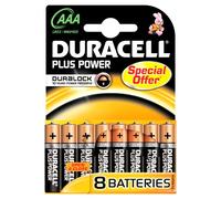 Duracell Plus DURALOCK Micro/AAA/LR03 Alkaline batteria 8pcs