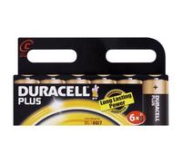 Duracell Plus MN1400 - Batterie alcaline C, confezione da 6