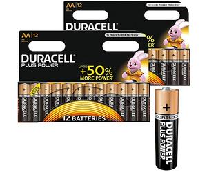 Duracell Plus pile alcaline AA confezione da 24 - MN 1500