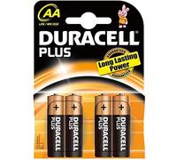 DURACELL PLUS POWER AA B4 STILO MN1500 LR6 R6 HR06 ALKALINA