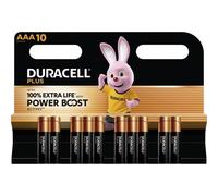 Duracell Plus Power Boost Batteria Ministilo (AAA) Alcalina/manganese 1.5 V 10