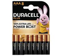 Duracell Plus Power Boost Batteria Ministilo (AAA) Alcalina/manganese 1.5 V 8