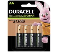 Duracell PreCharged HR06 Batteria ricaricabile Stilo (AA) NiMH 2500 mAh 1.2 V 4